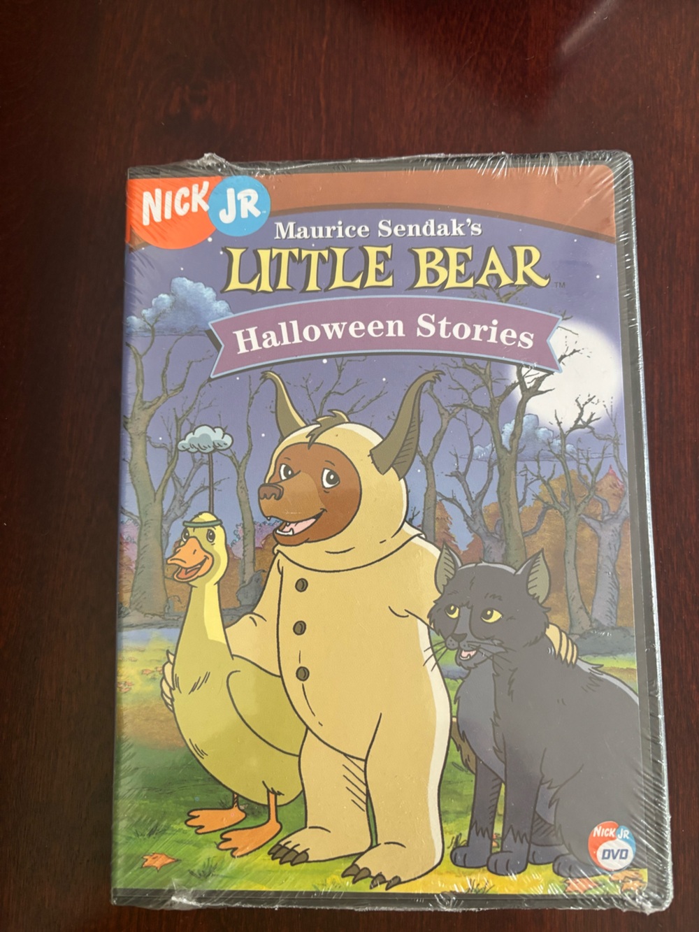 Nickelodeon Little Bear Halloween Stories — Purple & Yellow Cover